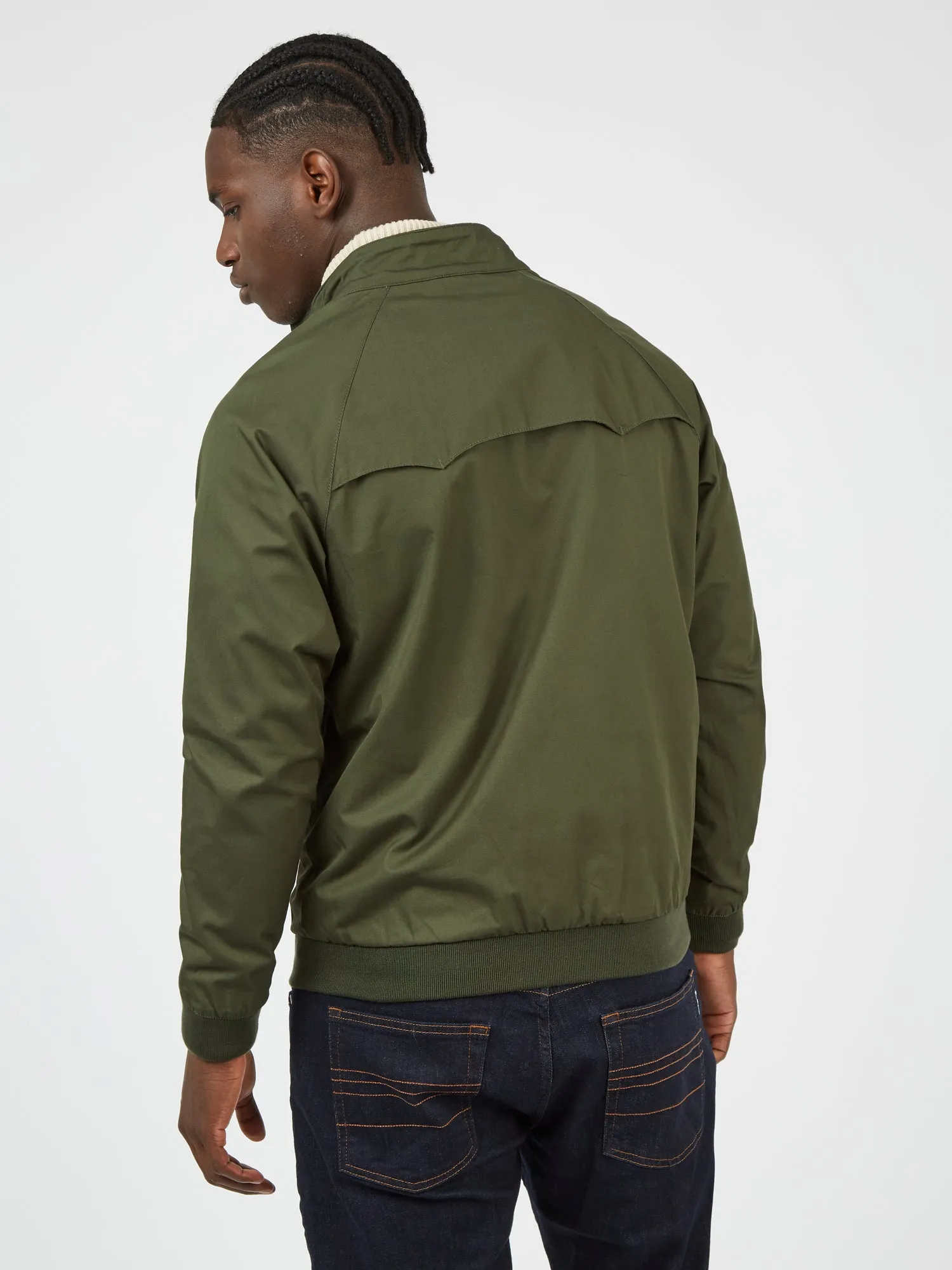 Signature Harrington Jacket - Deep Jungle sold by Ben Sherman product image thumbnail 2