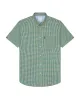 Short-Sleeve Gingham Shirt - Yellow sold by Ben Sherman