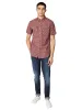 Short-Sleeve Check Shirt - Red sold by Ben Sherman