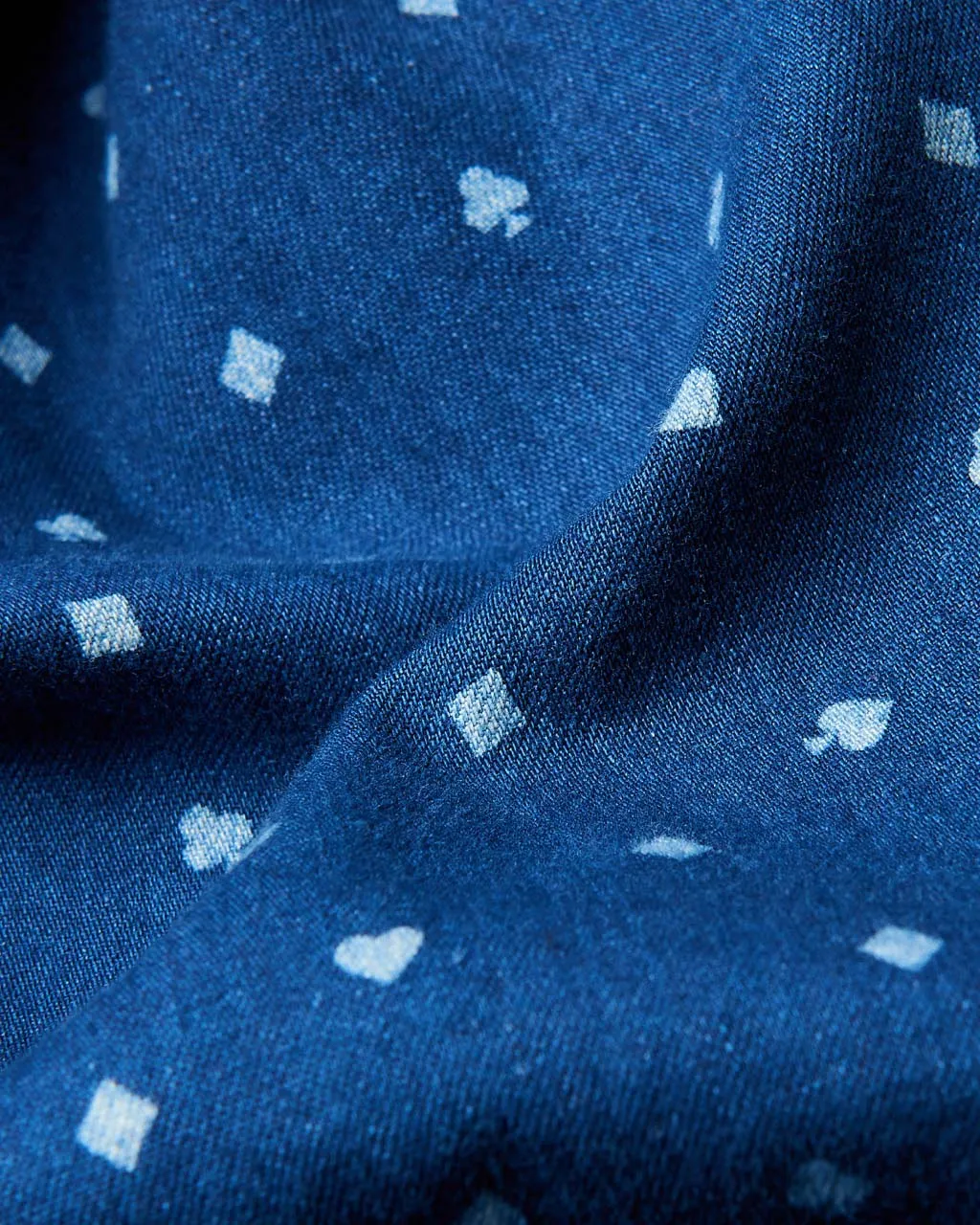 Long Sleeve Indigo Card Print Shirt sold by Ben Sherman product image thumbnail 4