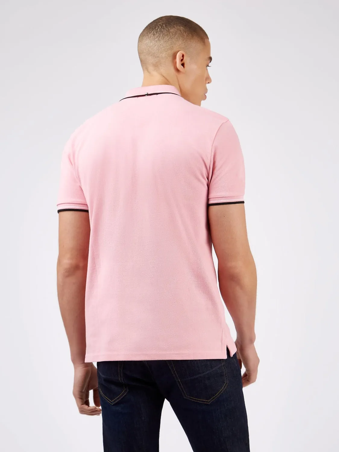 Signature Organic Cotton Polo - Pink sold by Ben Sherman product image thumbnail 4