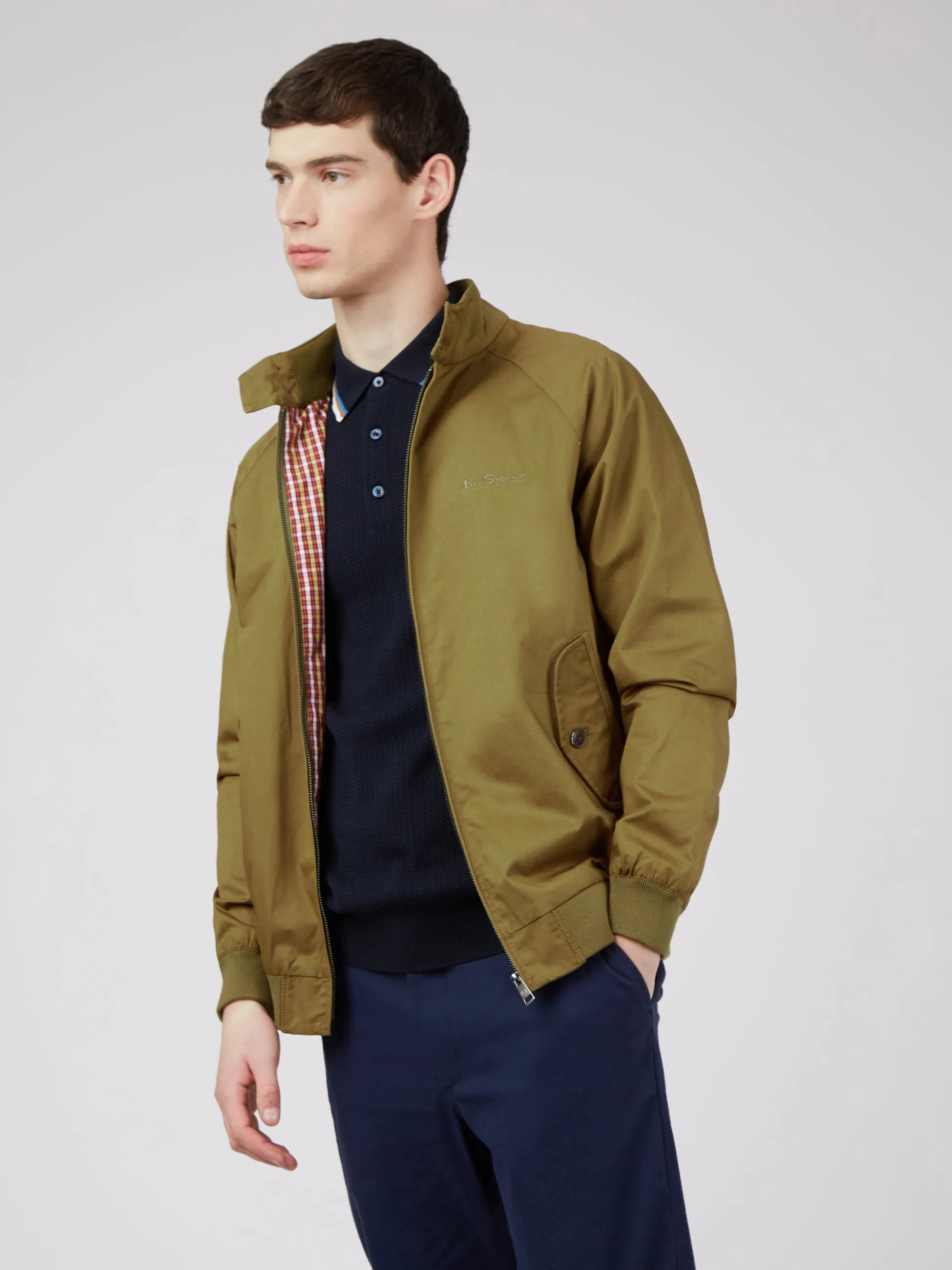 Textured Lightweight Knit Polo - Dark Navy sold by Ben Sherman product image thumbnail 2