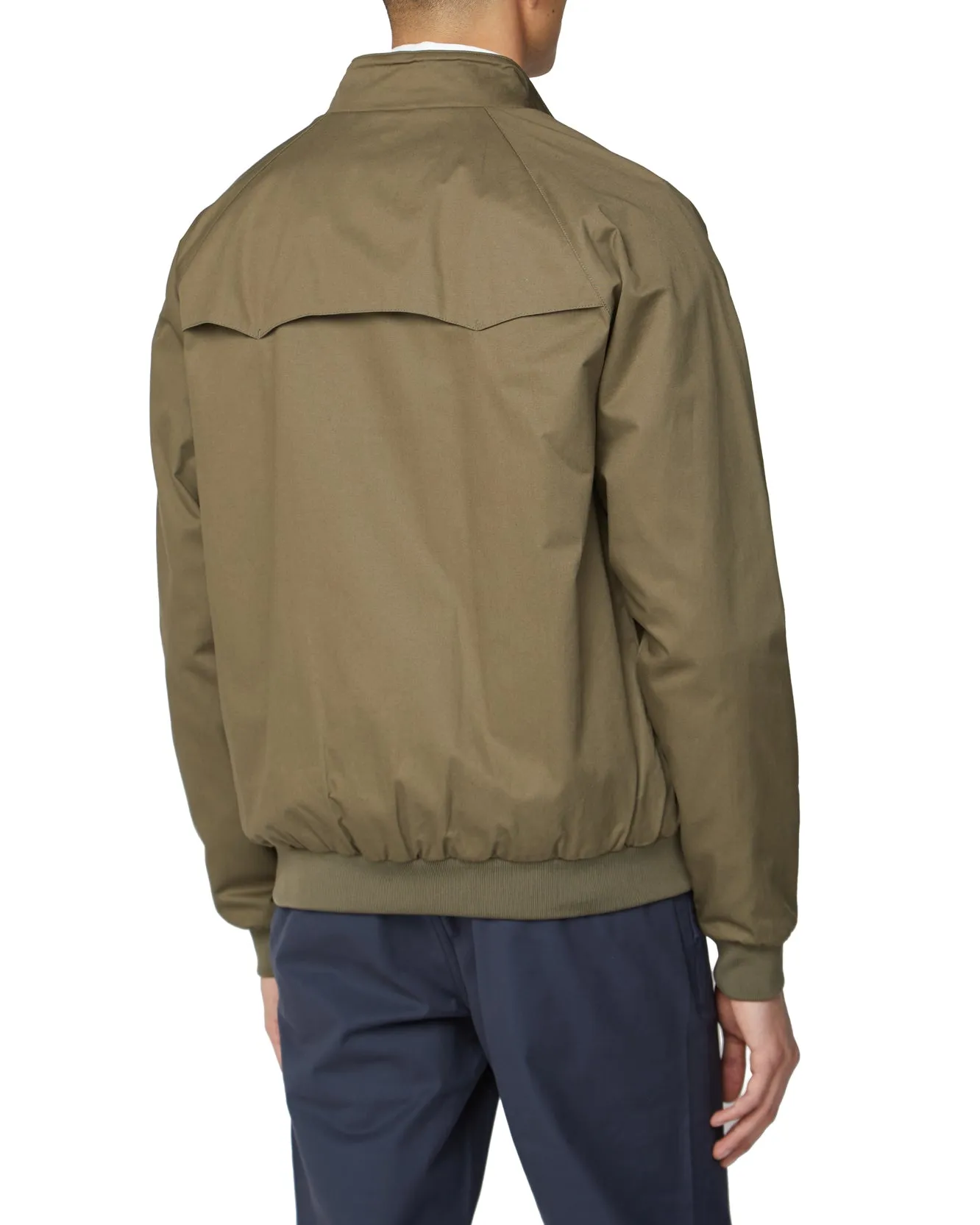 Signature Harrington Jacket - Khaki sold by Ben Sherman product image thumbnail 2