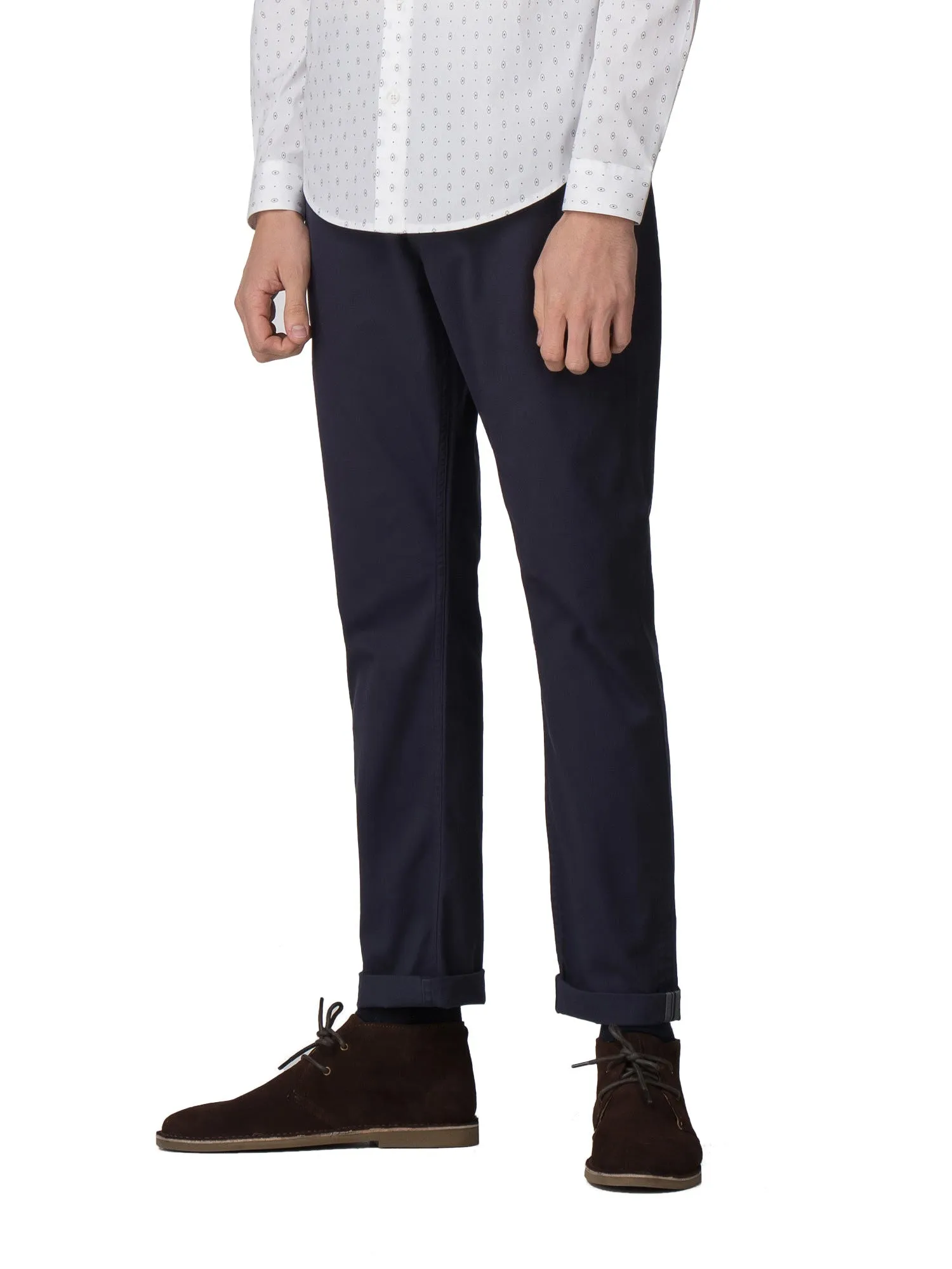 Slim Stretch Chino Pant - Dark Navy sold by Ben Sherman