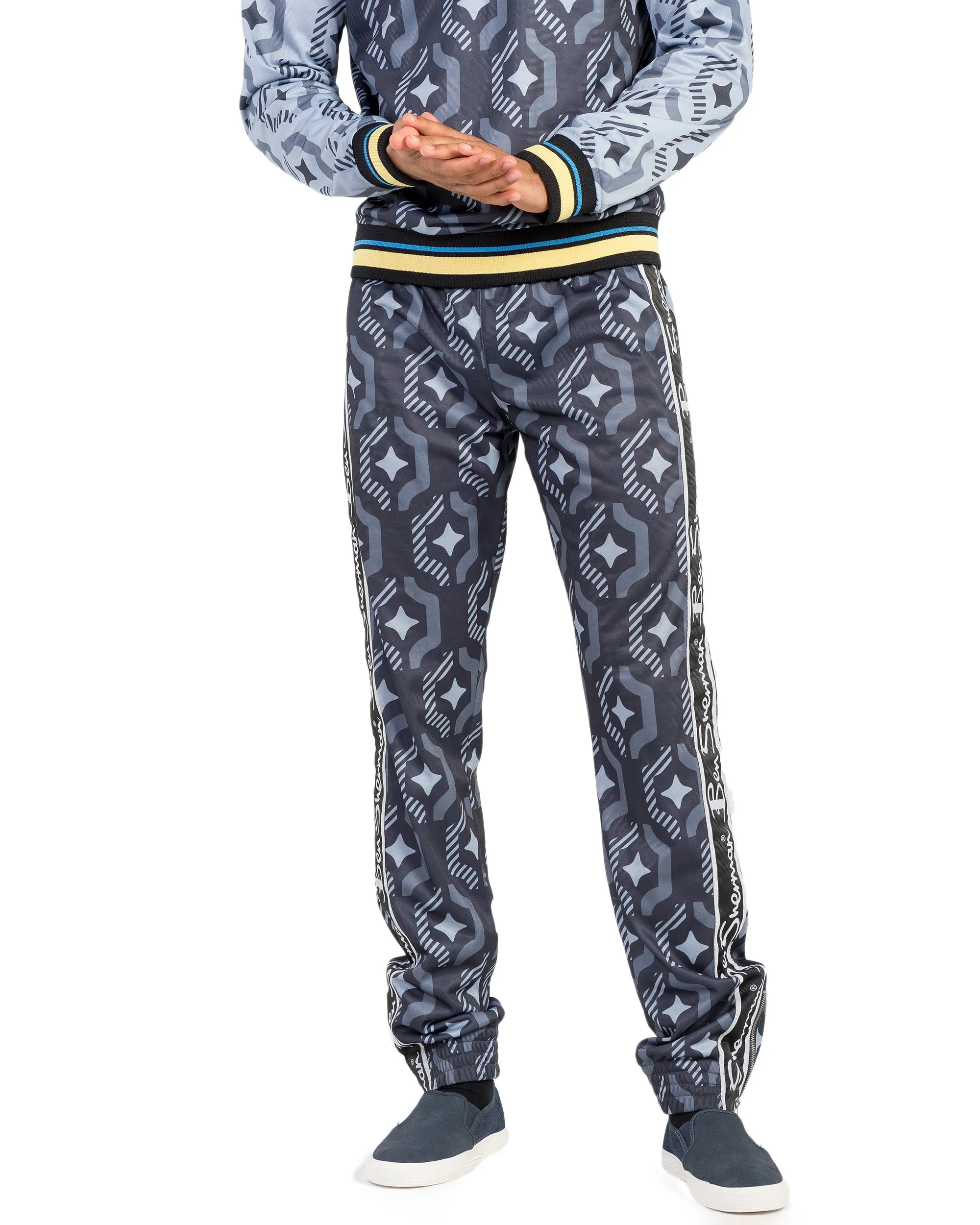 Ben Sherman x House of Holland Geo Wallpaper Printed Tracksuit Pants sold by Ben Sherman