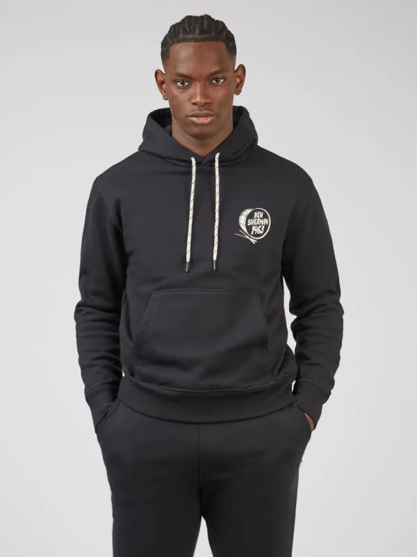 Big Drum Graphic Hoodie sold by Ben Sherman