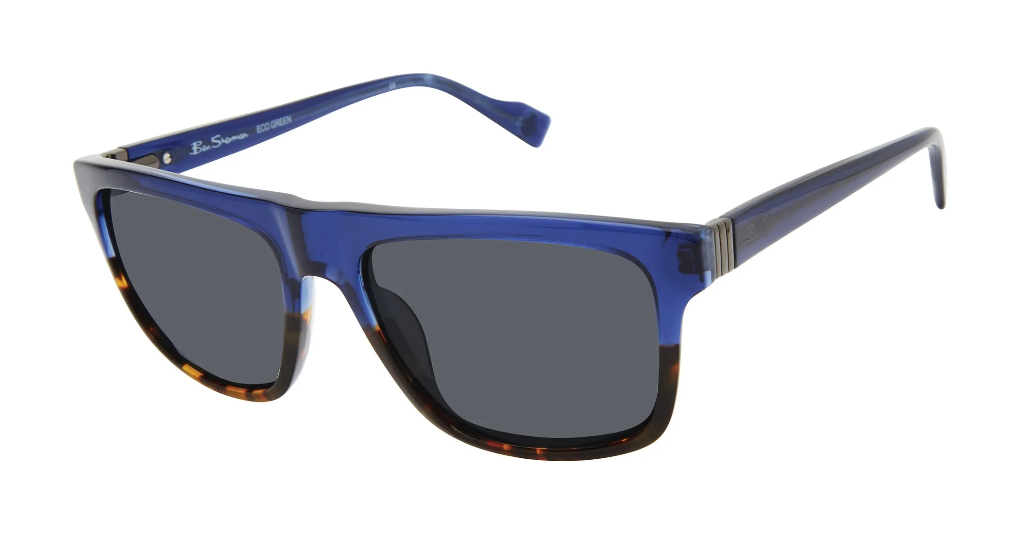 Kings Polarized Retro Square Sunglasses sold by Ben Sherman product image thumbnail 2
