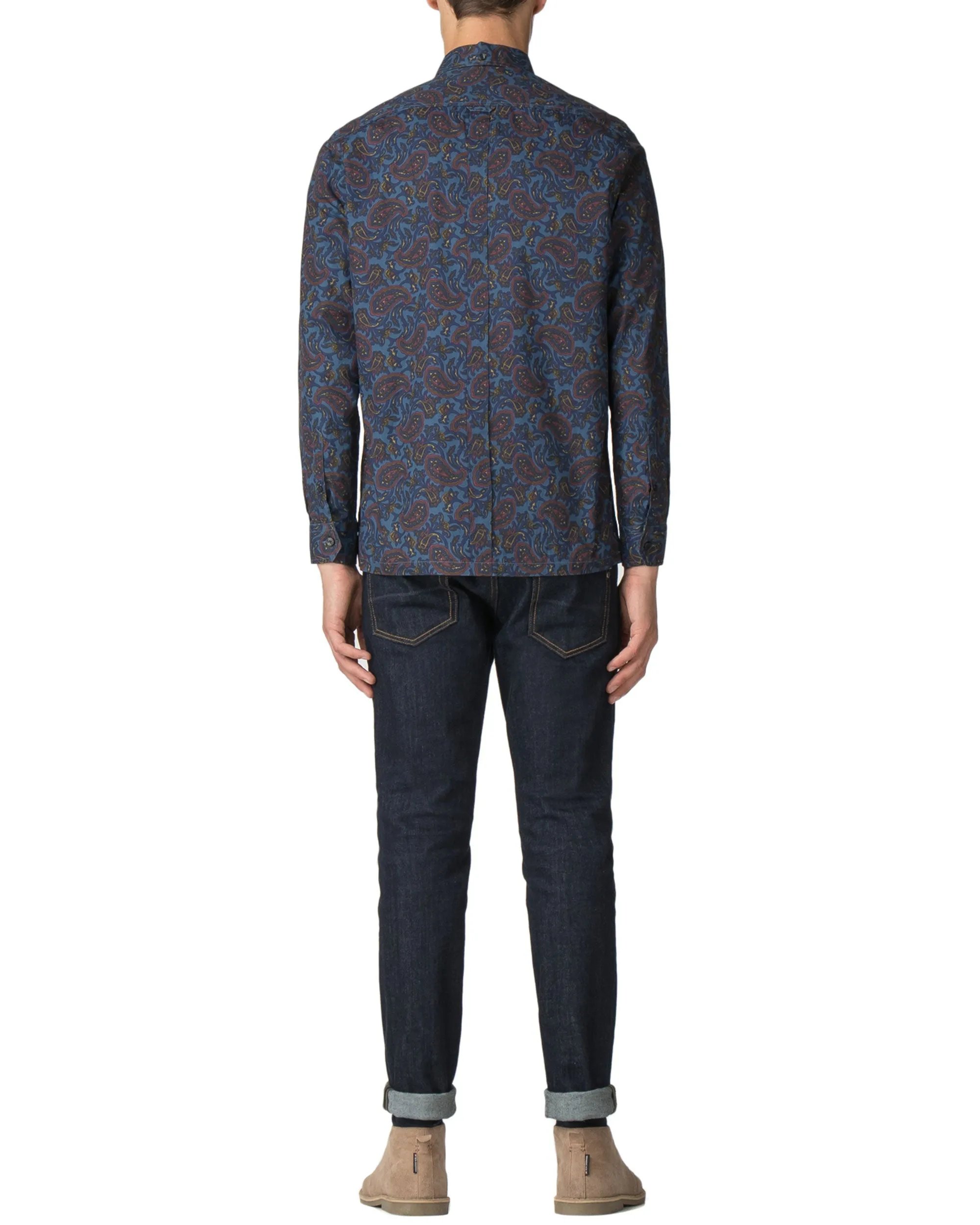 Long-Sleeved Archive Vega Shirt - Sargasso Sea sold by Ben Sherman product image thumbnail 3