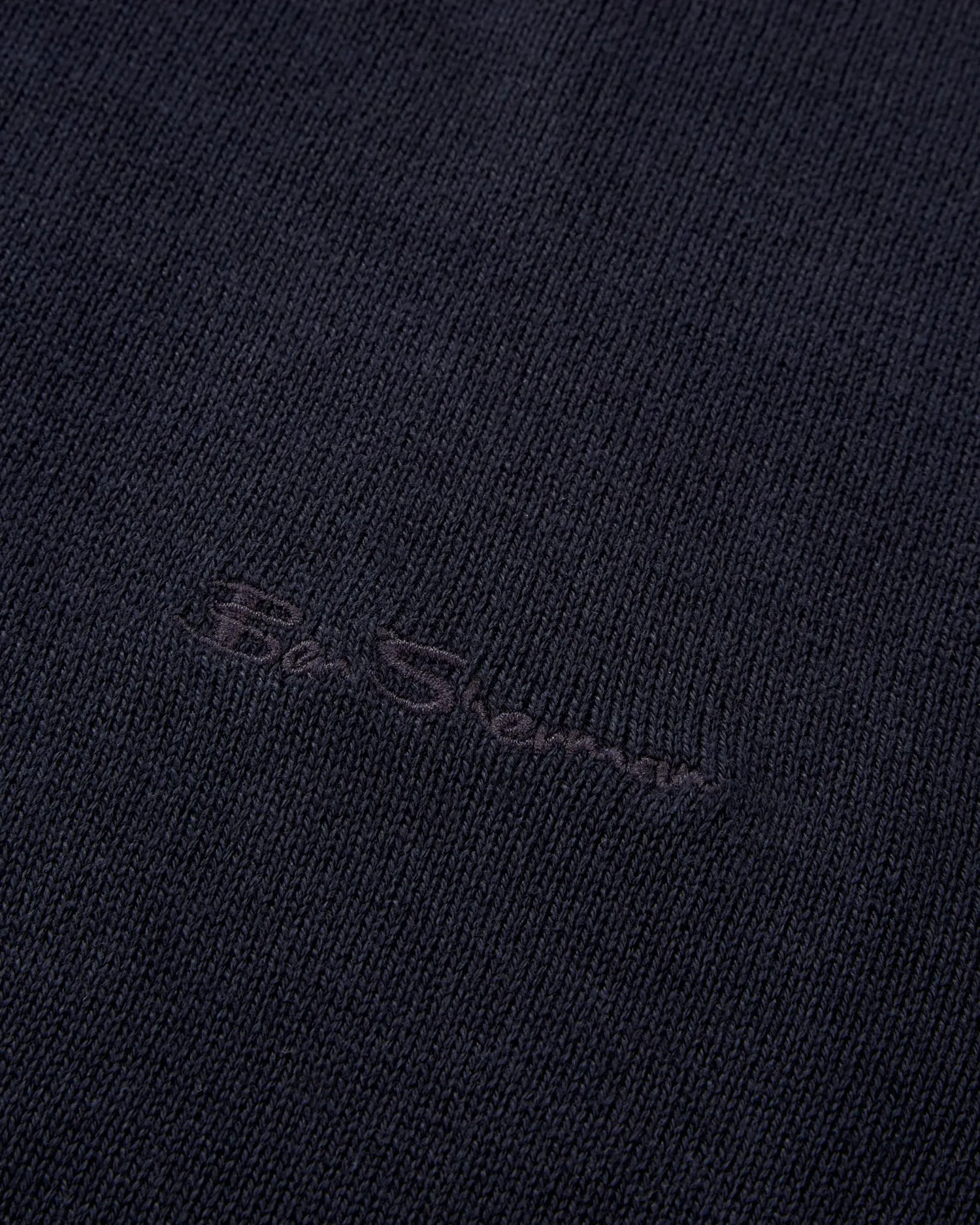 Signature Knit Crewneck Sweater - Dark Navy sold by Ben Sherman product image thumbnail 5