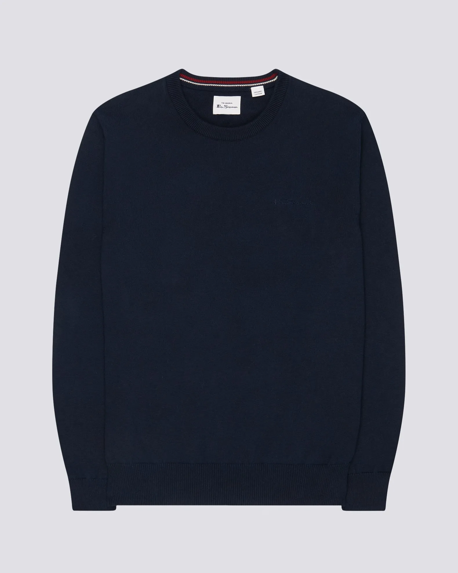 Signature Knit Crewneck Sweater - Dark Navy sold by Ben Sherman product image thumbnail 2