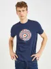 Trippy Target Graphic Tee - Marine sold by Ben Sherman