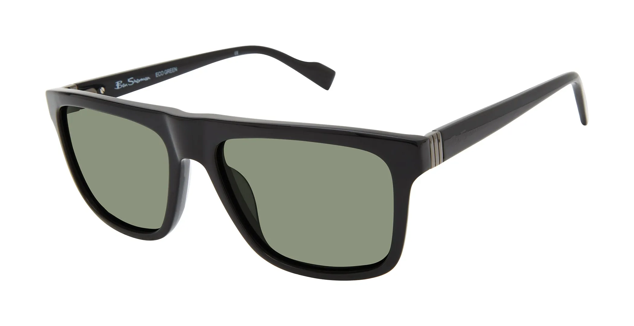 Kings Polarized Retro Square Sunglasses sold by Ben Sherman product image thumbnail 2