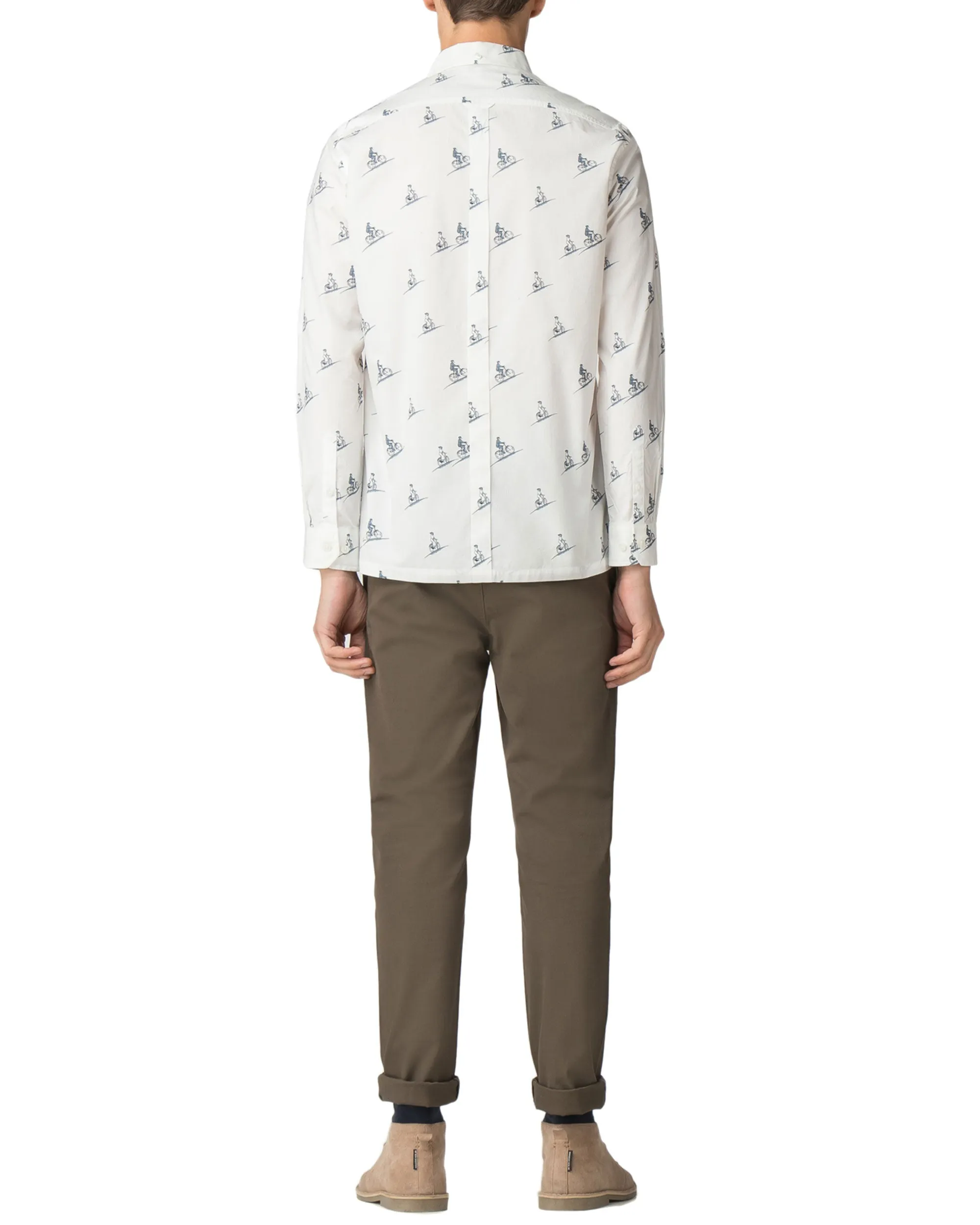 Long-Sleeved Archive Arthur Shirt - Snow White sold by Ben Sherman product image thumbnail 3