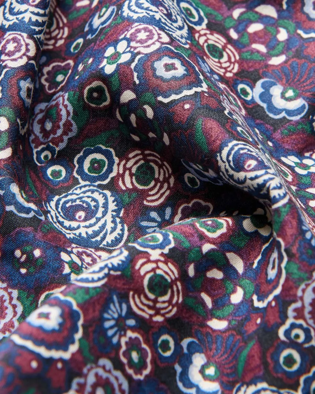 Winter Floral Print Shirt - Plum sold by Ben Sherman product image thumbnail 3
