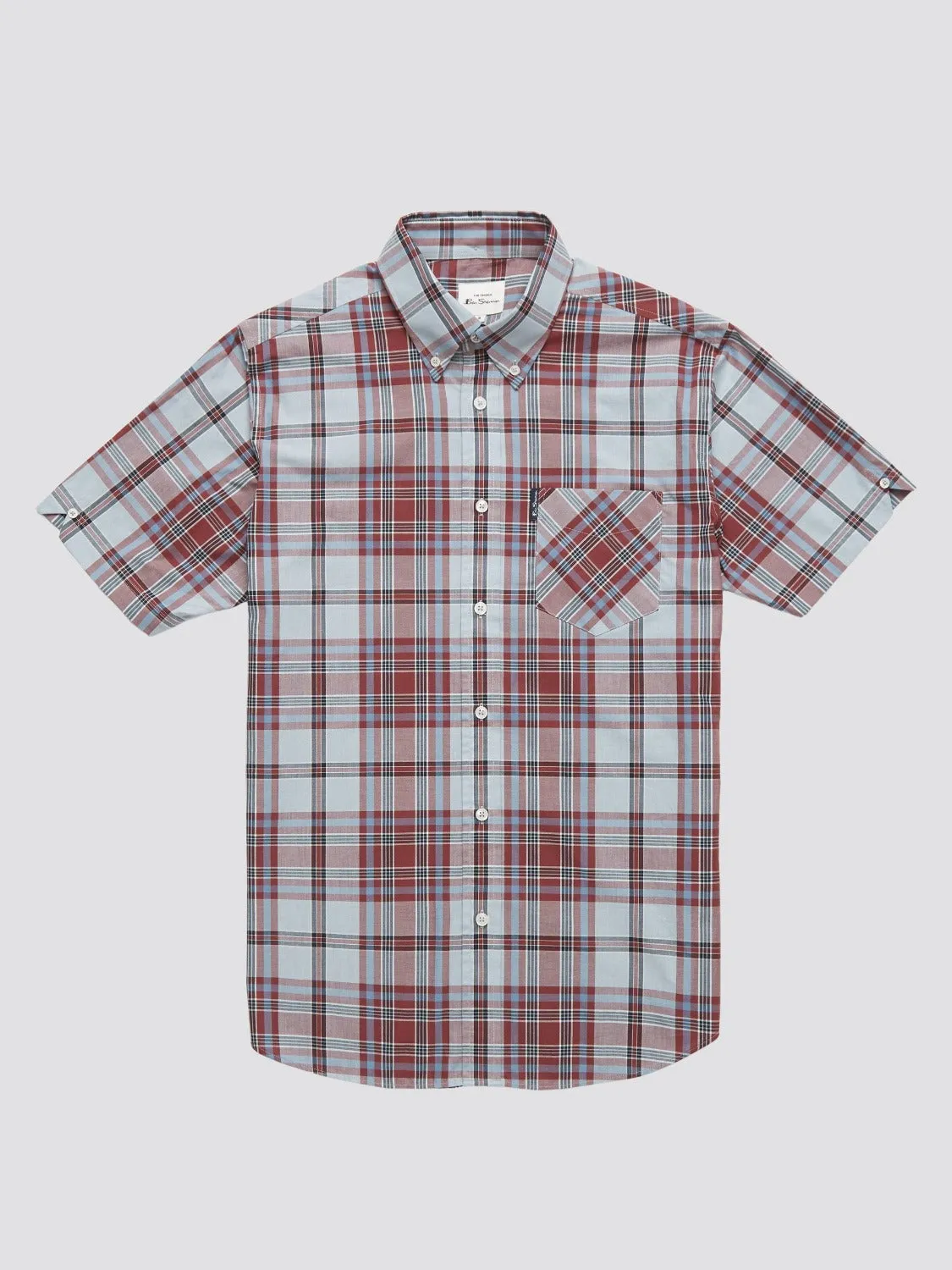 Classic Check Short-Sleeve Shirt sold by Ben Sherman product image thumbnail 4