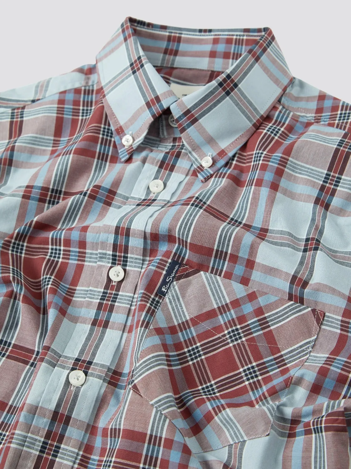 Classic Check Short-Sleeve Shirt sold by Ben Sherman