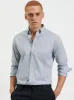 Beatnik Wash Long-Sleeve Shirt - Navy sold by Ben Sherman