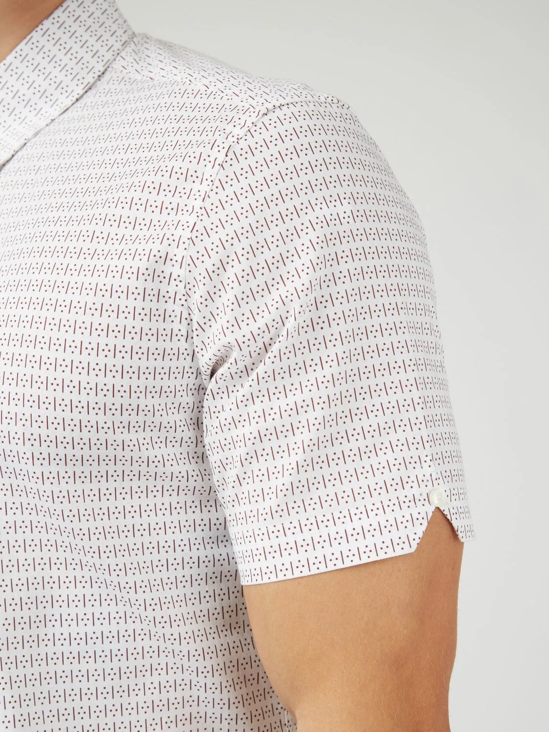 Dash Print Short-Sleeve Shirt sold by Ben Sherman product image thumbnail 5