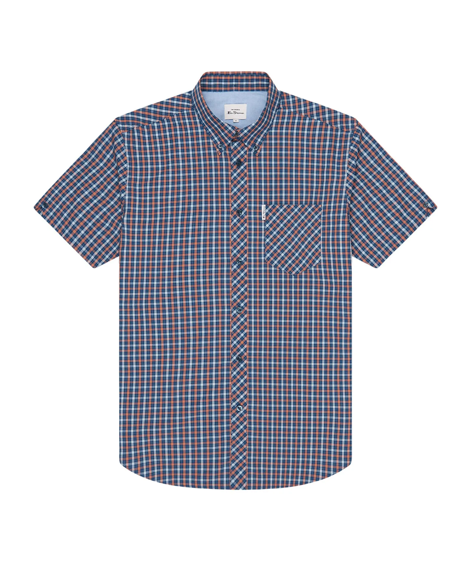 Short-Sleeve House Check - Anise sold by Ben Sherman