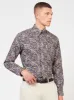 Signature Paisley Print Shirt - Fog sold by Ben Sherman