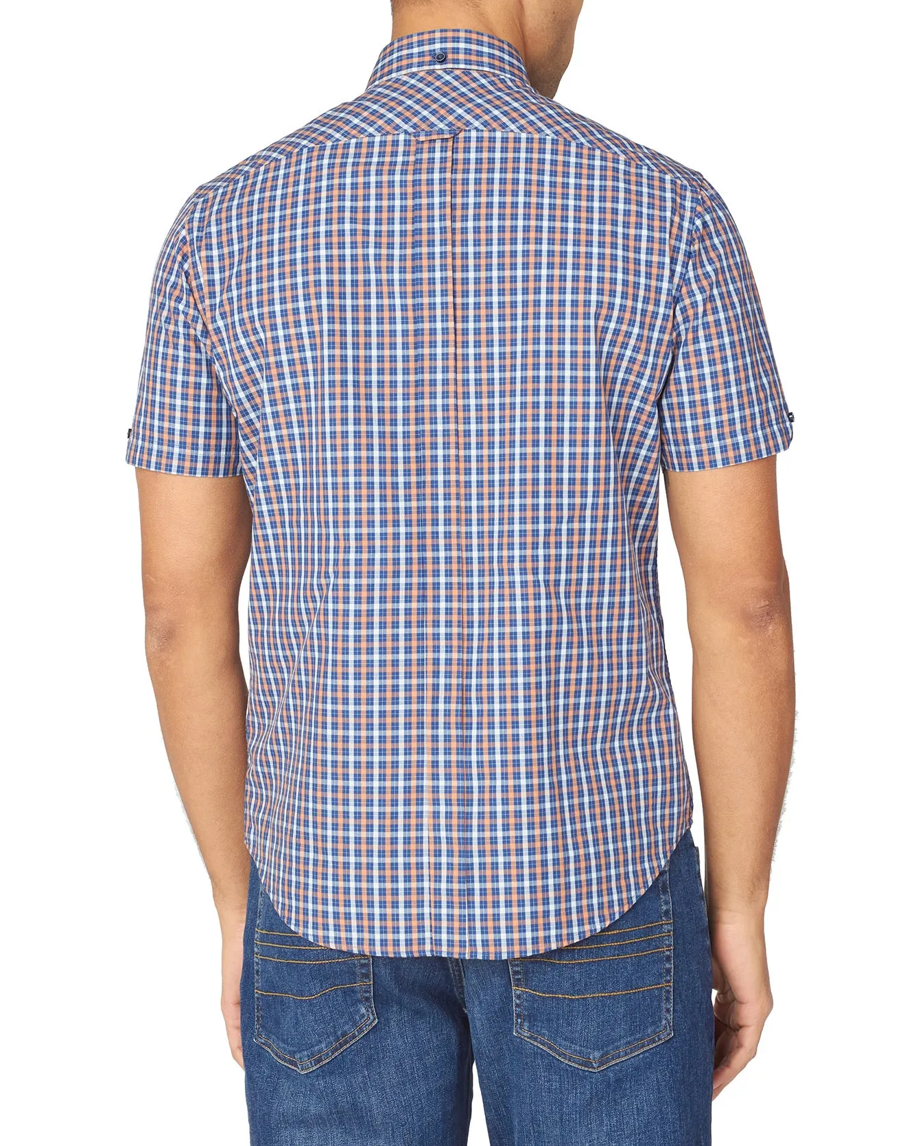 Short-Sleeve House Check - Anise sold by Ben Sherman product image thumbnail 3