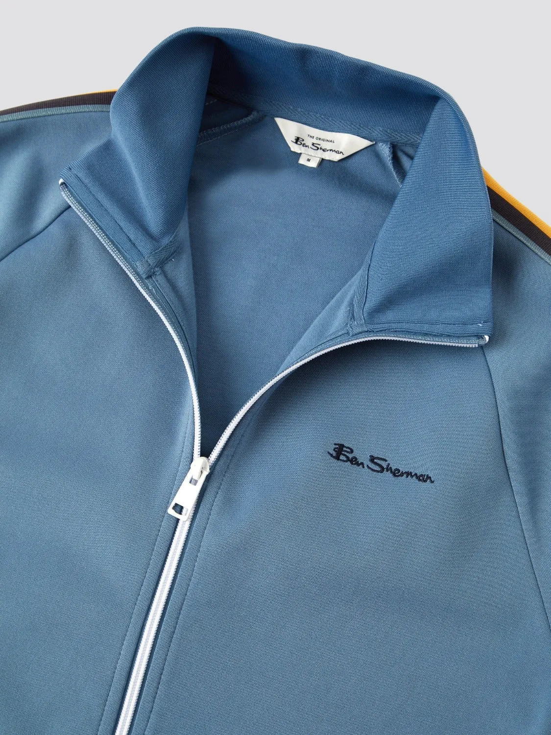Signature Zip-Through Track Jacket - Blue sold by Ben Sherman product image thumbnail 3