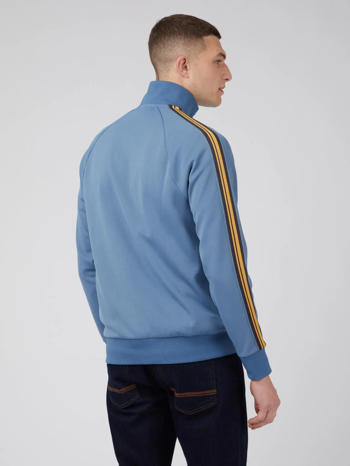 Signature Zip-Through Track Jacket - Blue sold by Ben Sherman product image thumbnail 5