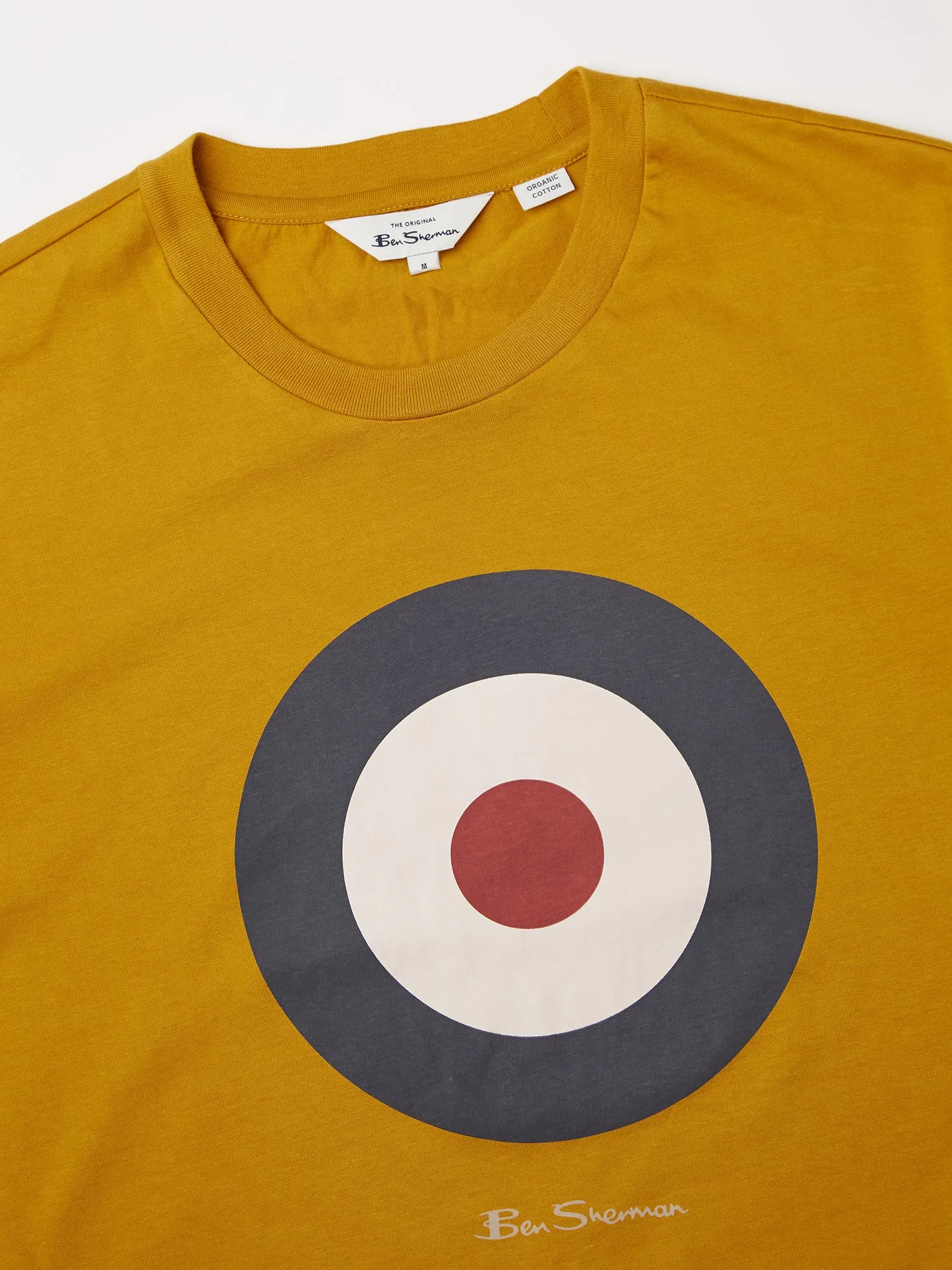 Signature Target Tee - Mustard sold by Ben Sherman product image thumbnail 3