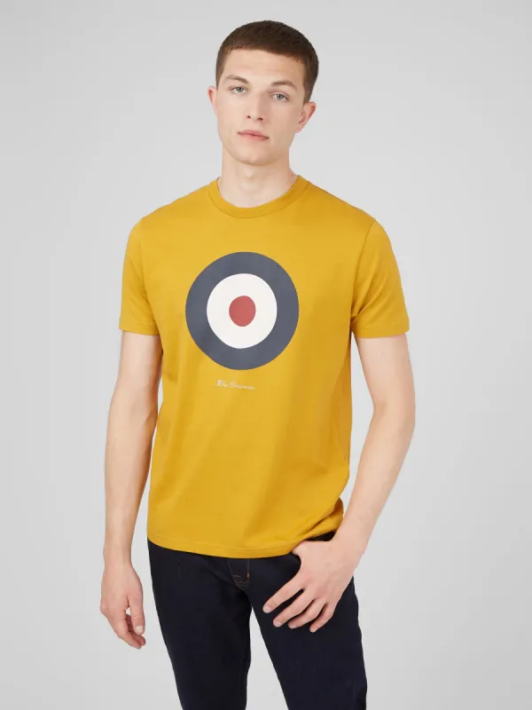 Signature Target Tee - Mustard sold by Ben Sherman
