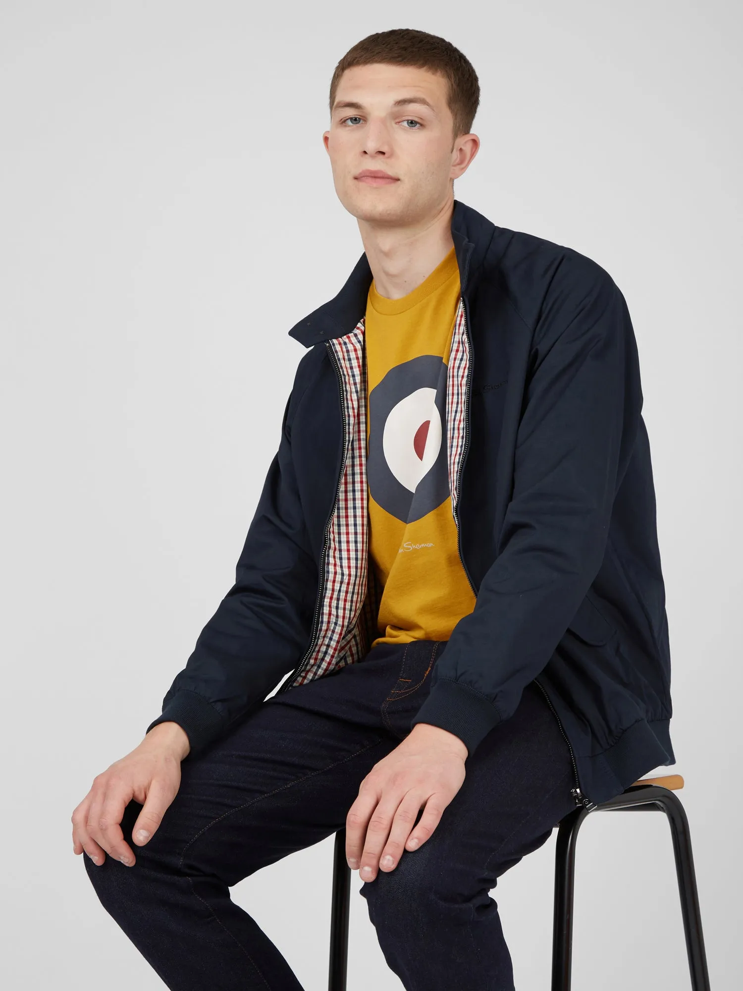 Signature Target Tee - Mustard sold by Ben Sherman product image thumbnail 4