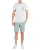 Slim Stretch Chino Short - Blue Surf sold by Ben Sherman