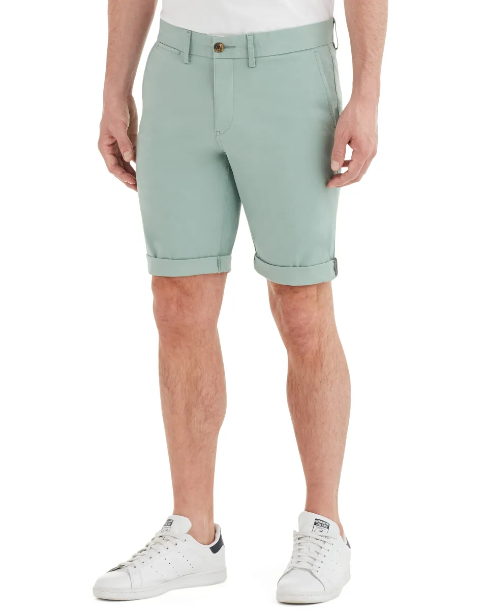 Slim Stretch Chino Short - Blue Surf sold by Ben Sherman