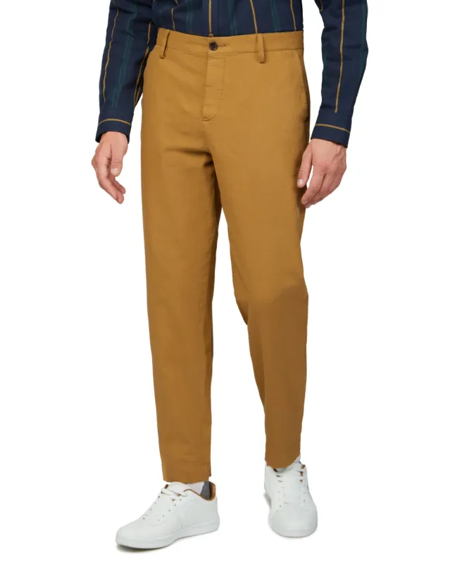 Canvas Trouser - Gold sold by Ben Sherman