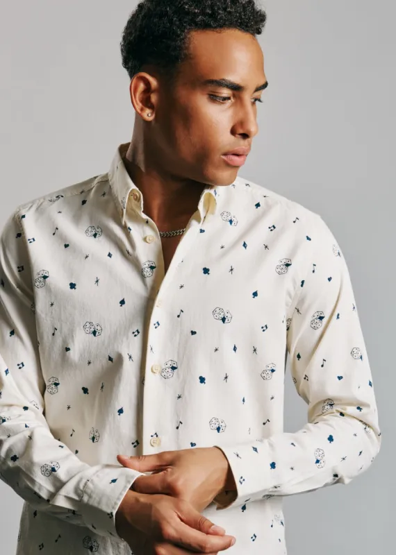 Conversational Icon Print Shirt sold by Ben Sherman
