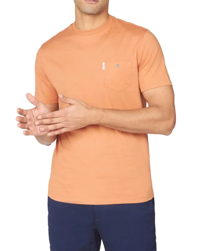 Organic Cotton Signature Pocket Tee  - Anise sold by Ben Sherman