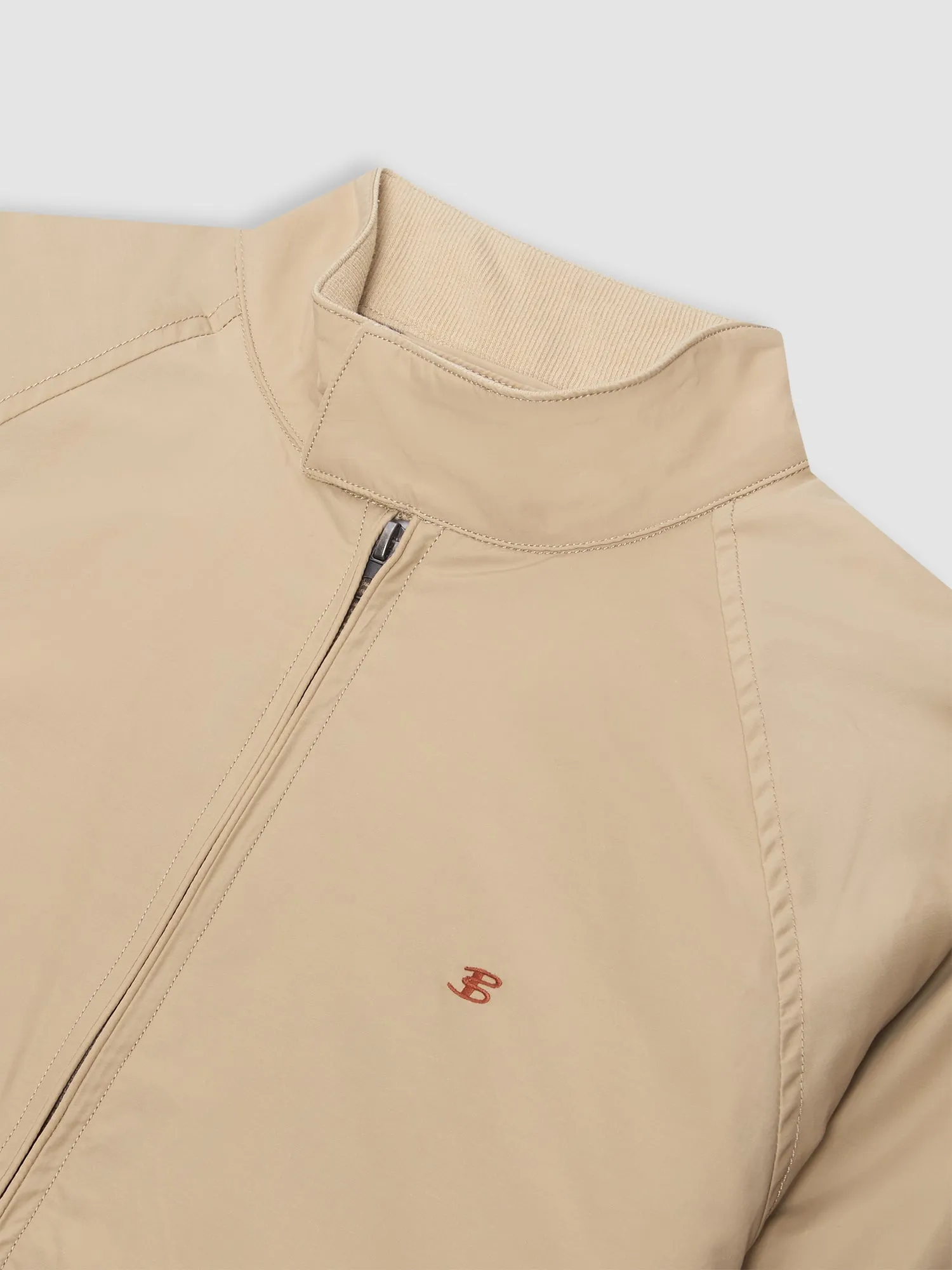 The Original Quilted Harrington Jacket - Sand sold by Ben Sherman product image thumbnail 2