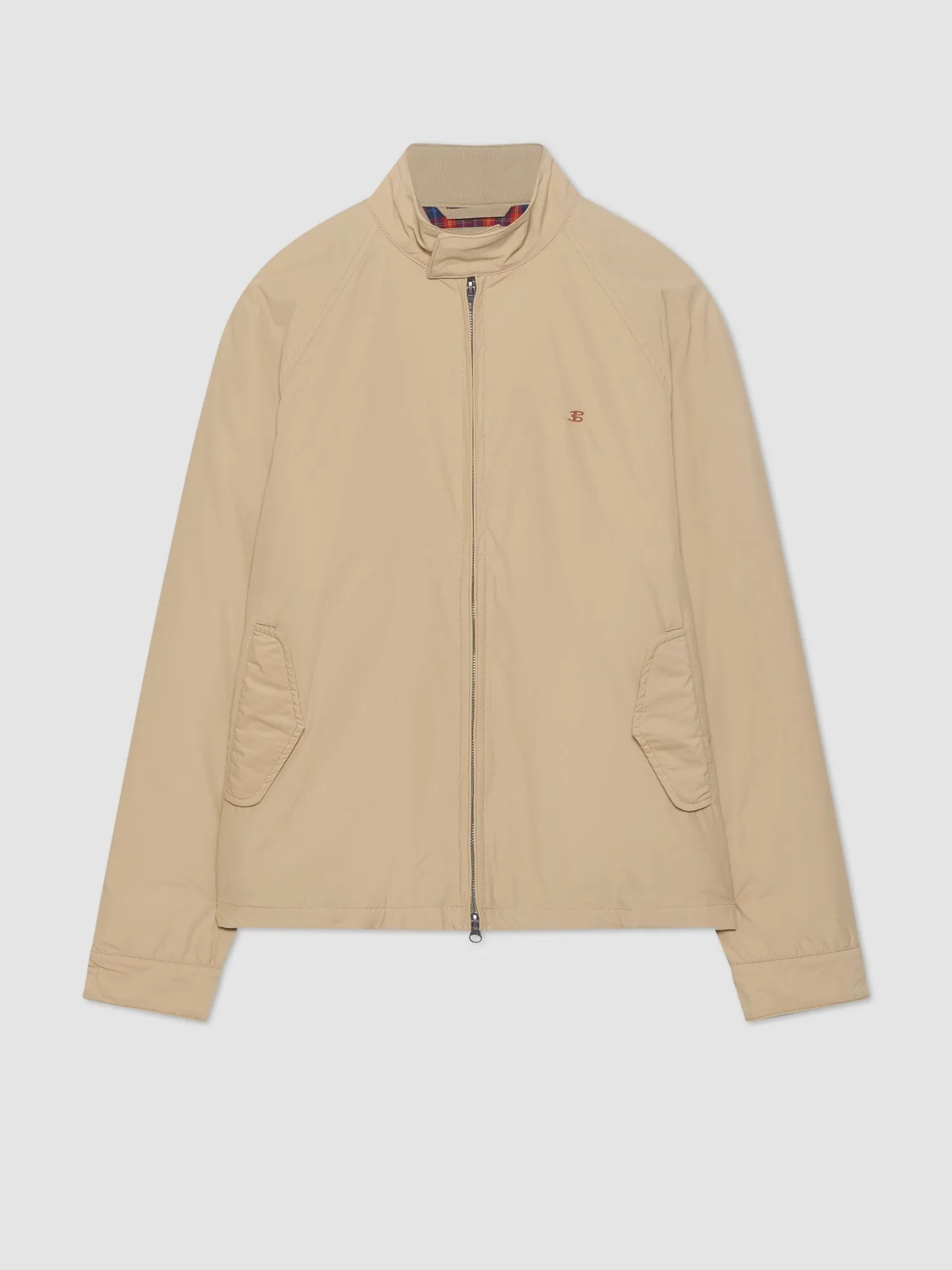 The Original Quilted Harrington Jacket - Sand sold by Ben Sherman product image thumbnail 5