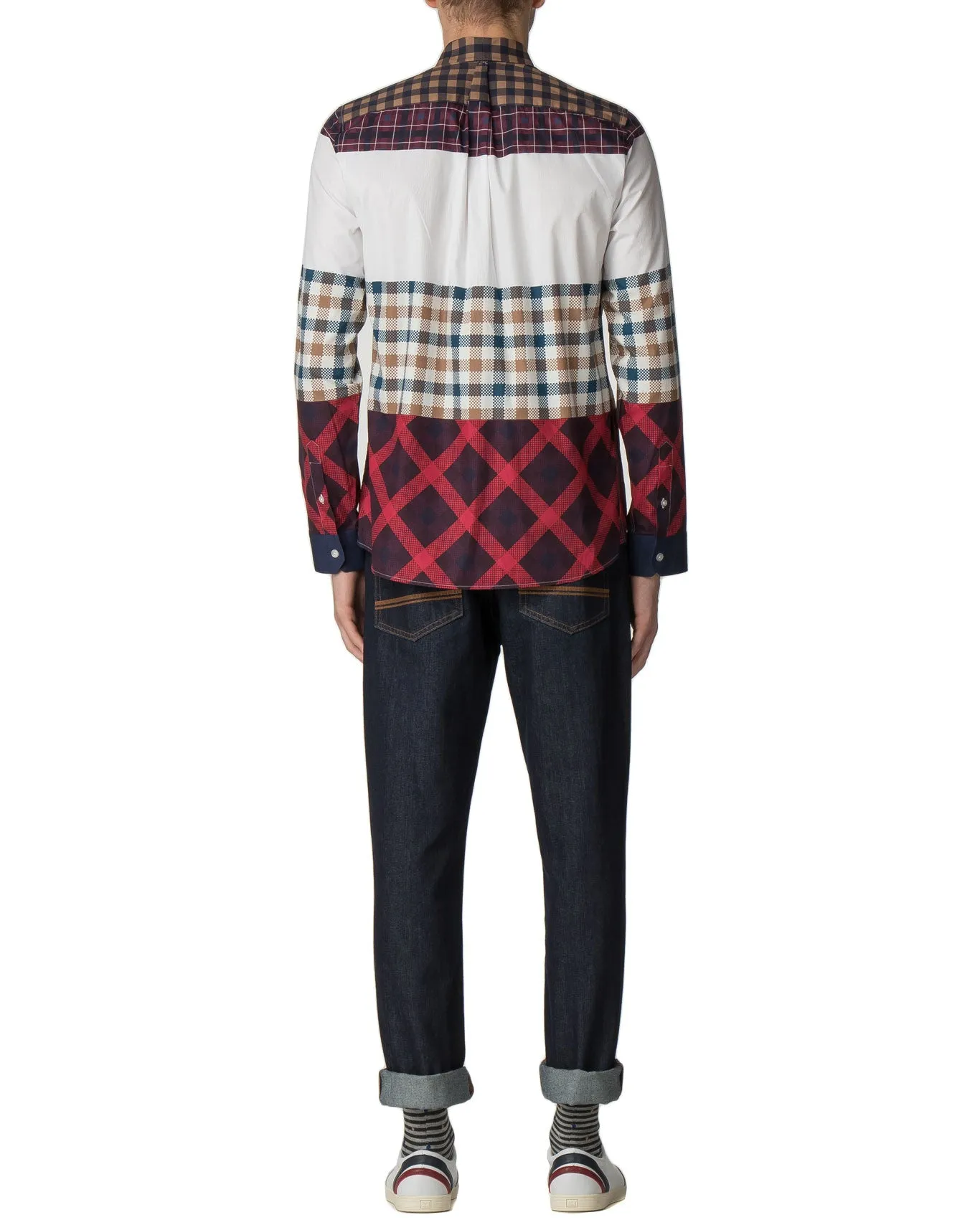 Ben Sherman x House of Holland Digitally Printed Check Shirt sold by Ben Sherman product image thumbnail 3