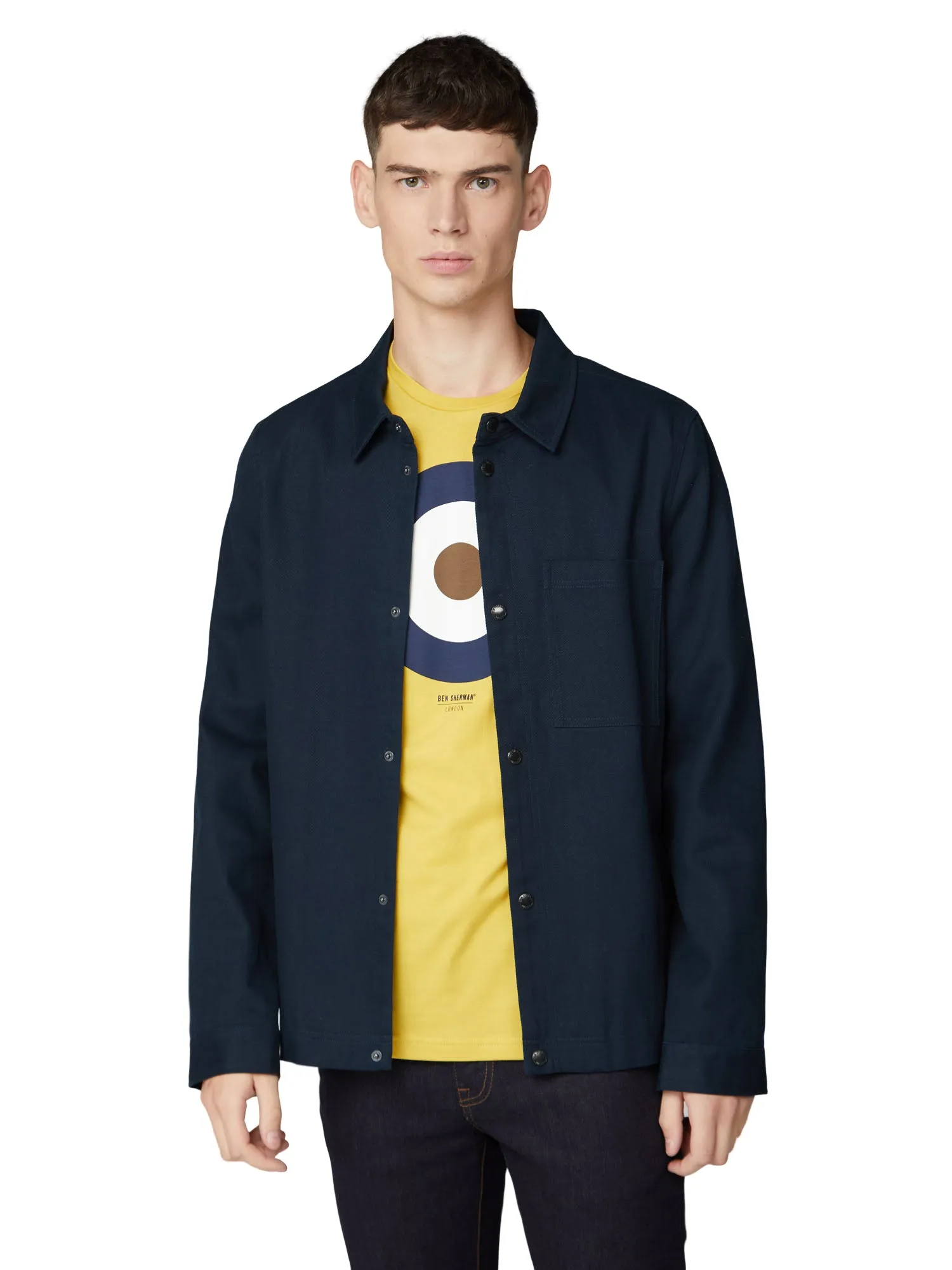 Target Logo T-Shirt - Dijon sold by Ben Sherman product image thumbnail 4