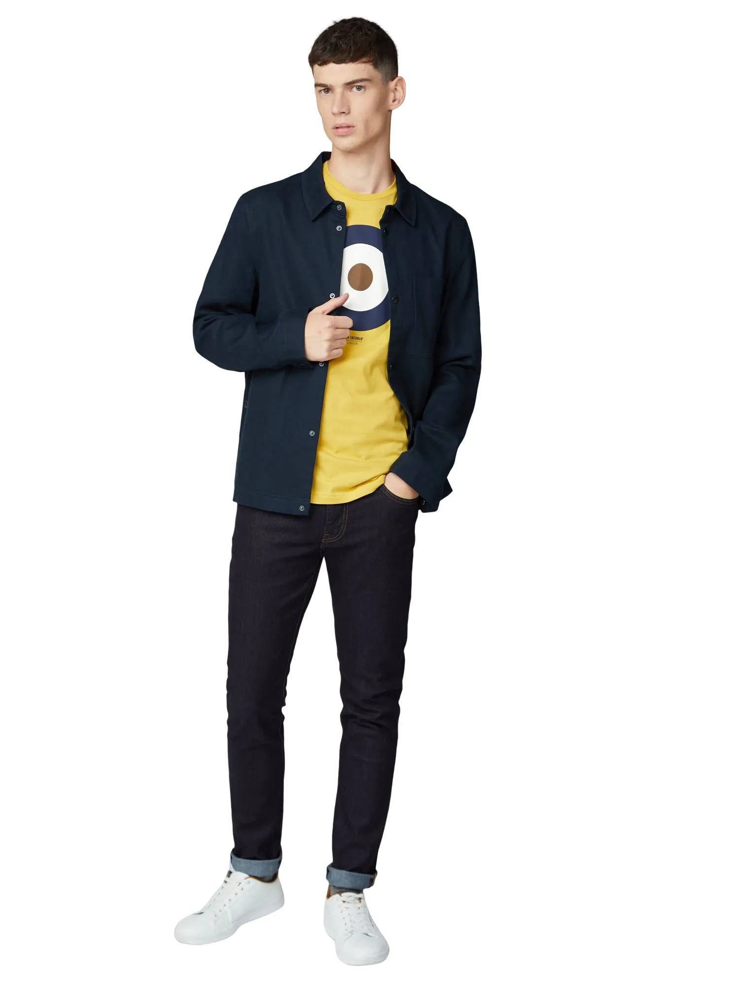 Target Logo T-Shirt - Dijon sold by Ben Sherman product image thumbnail 5