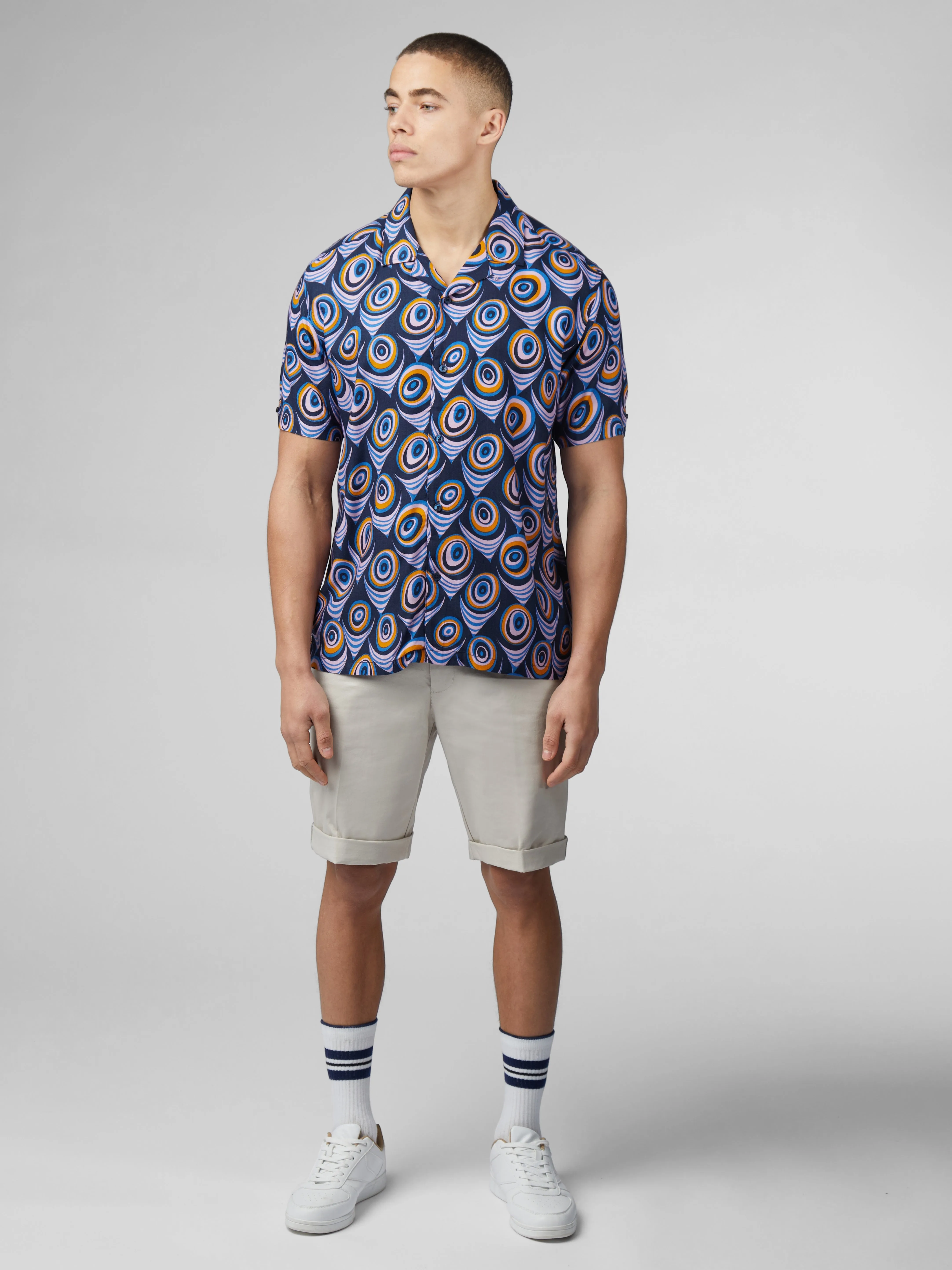 B by Ben Sherman Psychedelic Print - Violet sold by Ben Sherman product image thumbnail 3