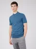 Short-Sleeve Signature Knit Polo - Wedgewood Blue sold by Ben Sherman