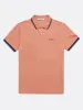 Signature Organic Cotton Polo - Dark Pink sold by Ben Sherman