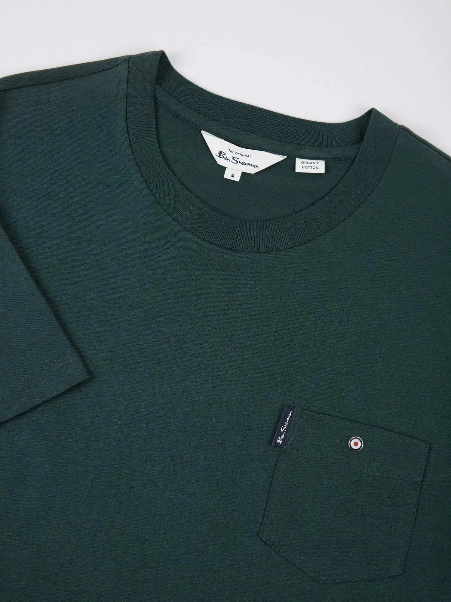 Organic Cotton Signature Pocket Tee - Dark Green sold by Ben Sherman product image thumbnail 5