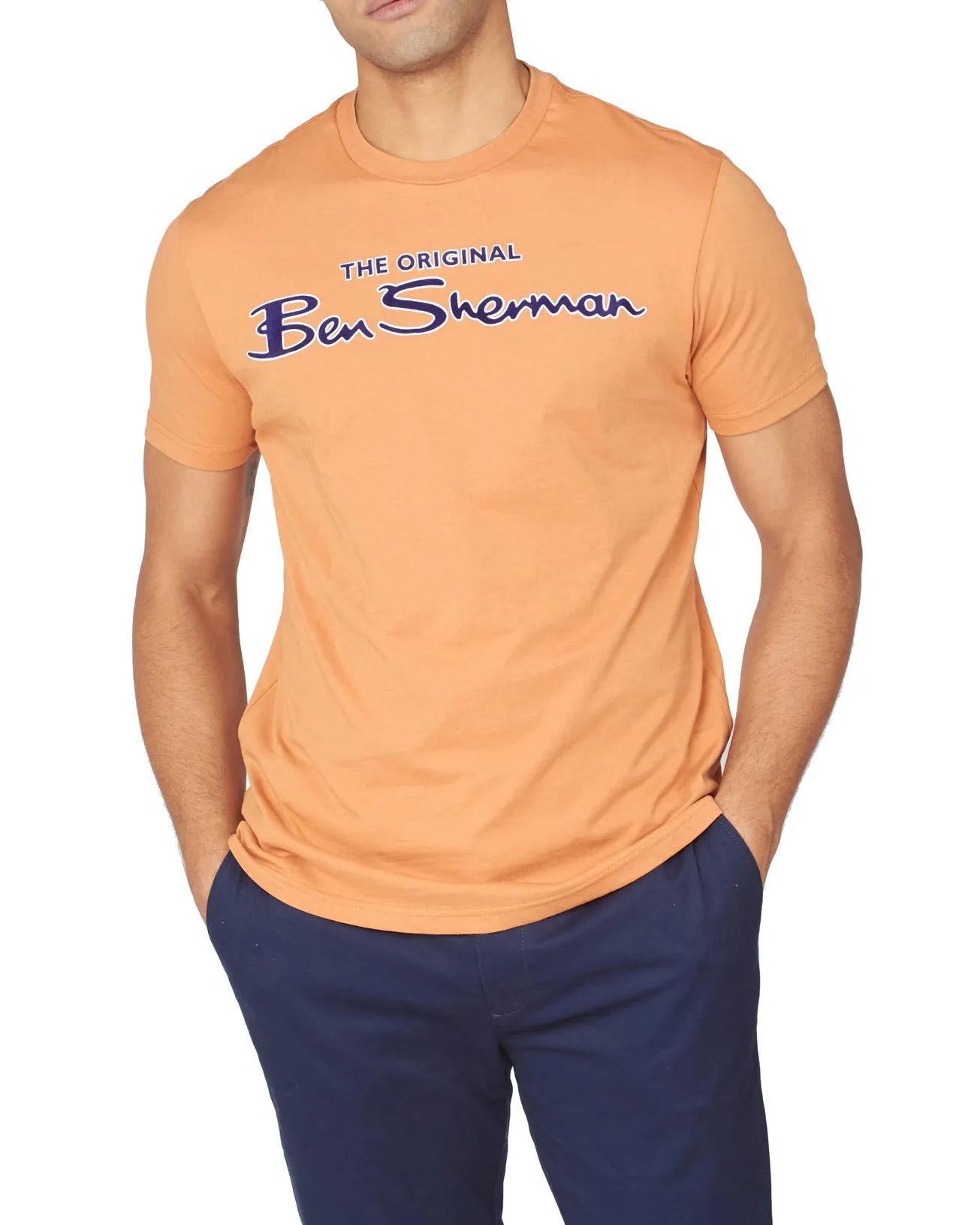 Signature Flock Graphic Tee - Anise sold by Ben Sherman