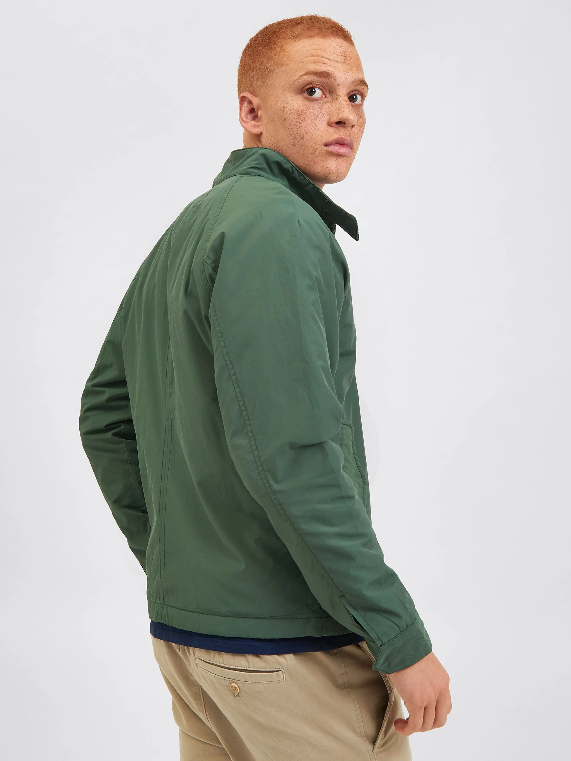 The Original Quilted Harrington Jacket - Forest Green sold by Ben Sherman product image thumbnail 3