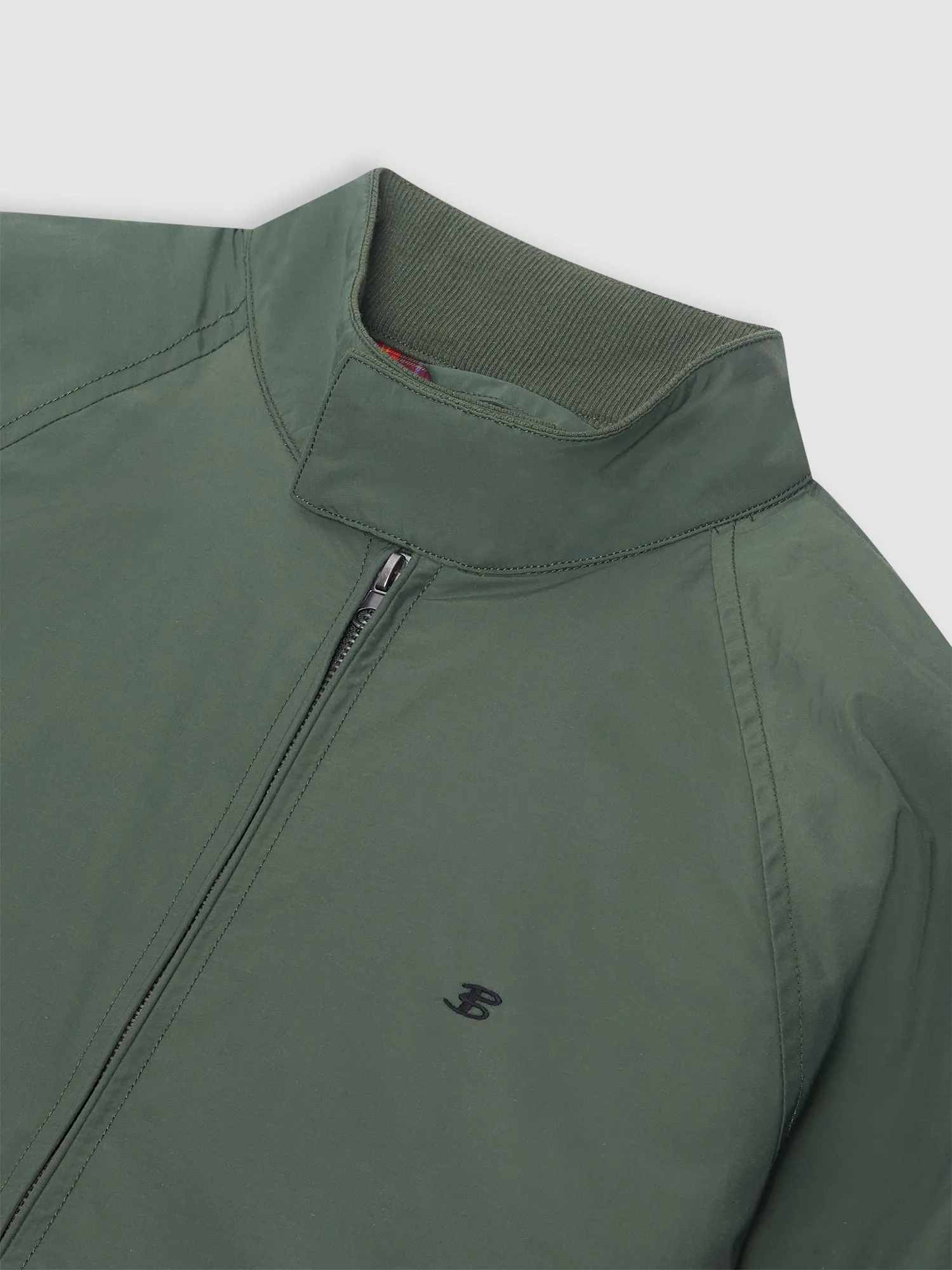 The Original Quilted Harrington Jacket - Forest Green sold by Ben Sherman product image thumbnail 5