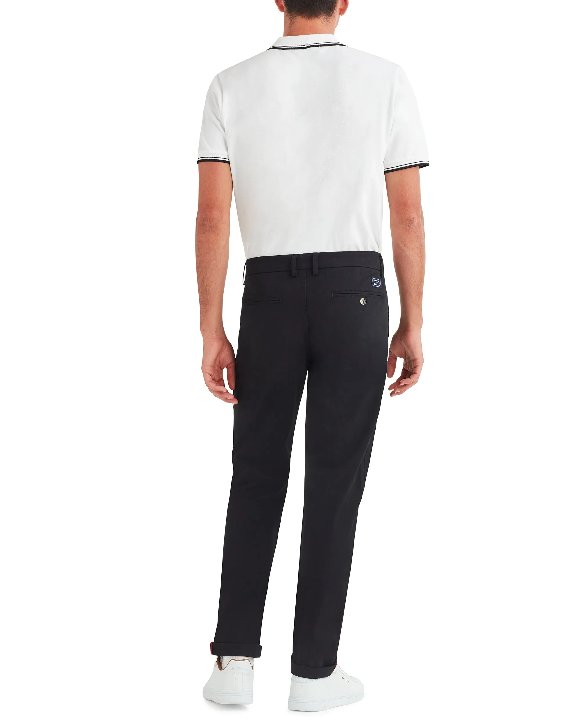 Slim Stretch Chino Pant - Jet Black sold by Ben Sherman product image thumbnail 2