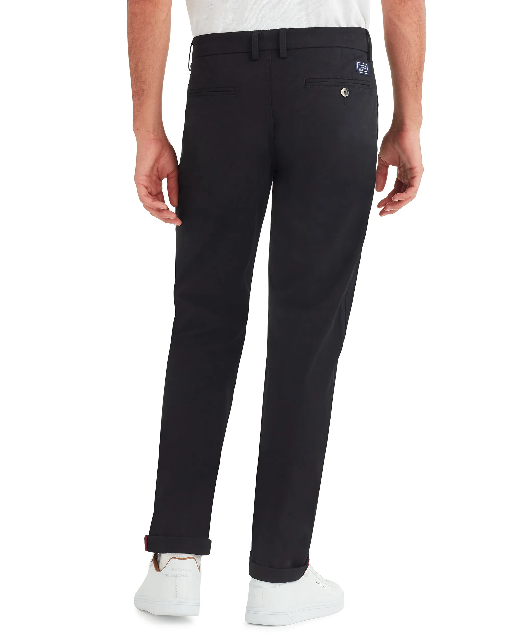 Slim Stretch Chino Pant - Jet Black sold by Ben Sherman product image thumbnail 4