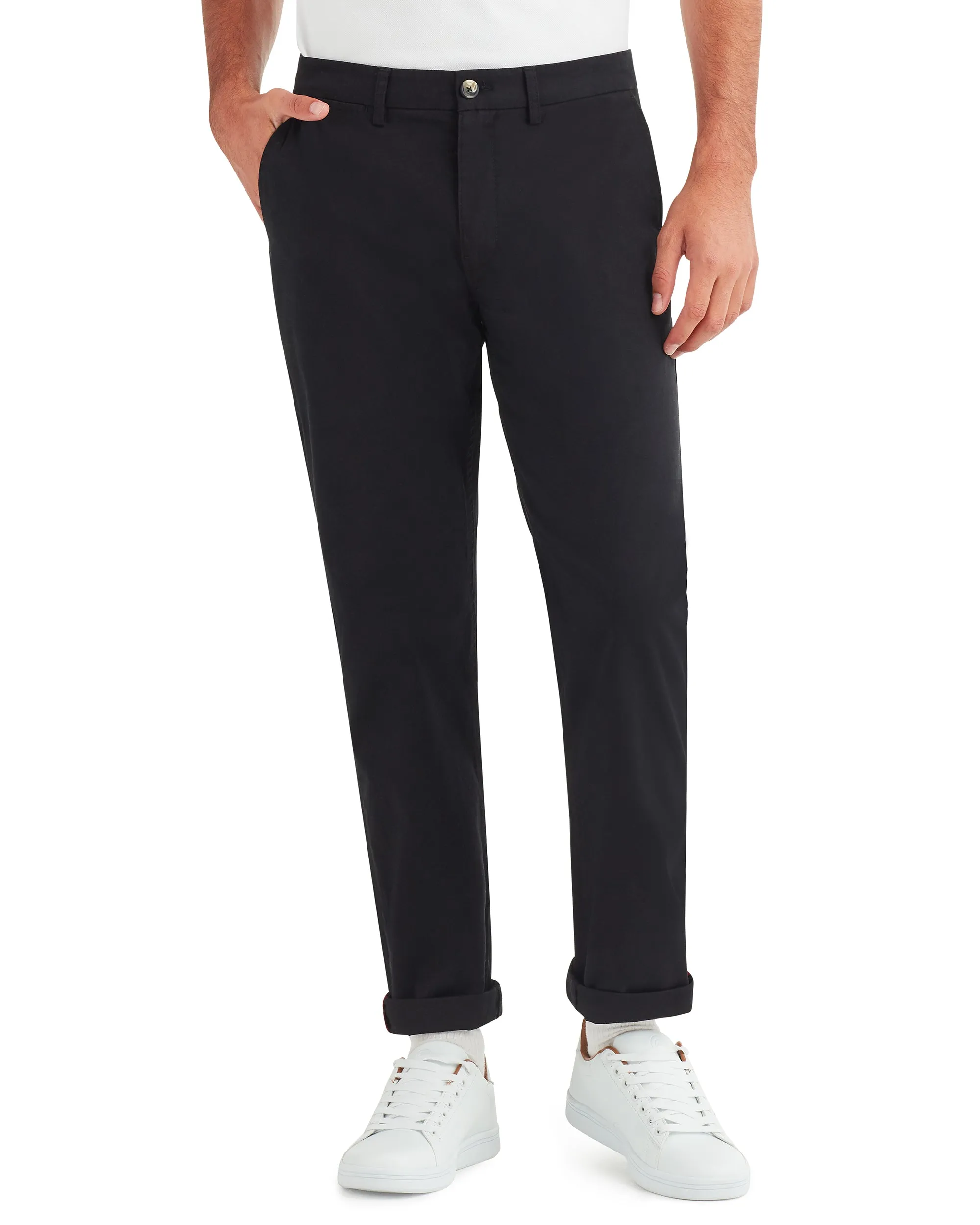 Slim Stretch Chino Pant - Jet Black sold by Ben Sherman product image thumbnail 3